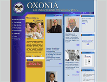 Tablet Screenshot of oxonia.org